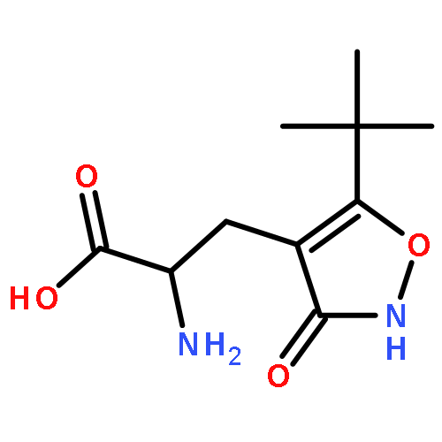 4-Isoxazolepropanoicacid, a-amino-5-(1,1-dimethylethyl)-2,3-dihydro-3-oxo-