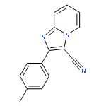 Imidazo[1,2-a]pyridine-3-carbonitrile, 2-(4-methylphenyl)-