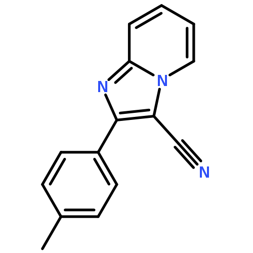 Imidazo[1,2-a]pyridine-3-carbonitrile, 2-(4-methylphenyl)-