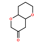 Pyrano[3,2-b]pyran-3(2H)-one, hexahydro-, cis-