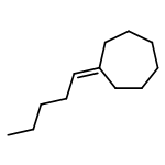 Cycloheptane, pentylidene-