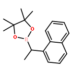 4,4,5,5-tetramethyl-2-(1-(naphthalen-1-yl)ethyl)-1,3,2-dioxaborolane