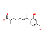 (E )-7-(2-hydroxy-4-(hydroxymethyl)phenyl)-2-methyloct-6-enoic acid