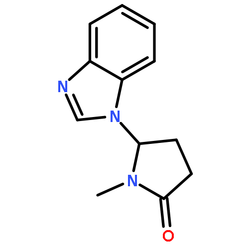 5-(1H-benzimidazol-1-yl)-1-methyl-2-Pyrrolidinone