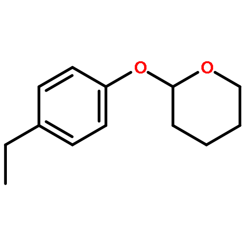 2H-Pyran, 2-(4-ethylphenoxy)tetrahydro-