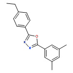 1,3,4-Oxadiazole, 2-(3,5-dimethylphenyl)-5-(4-ethylphenyl)-