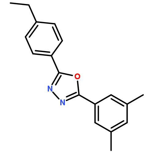 1,3,4-Oxadiazole, 2-(3,5-dimethylphenyl)-5-(4-ethylphenyl)-