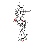 3,16alpha-dihydroxy-3,4-seco-olean-4(24),12-dien-23,28-dioic acid 28-O-[beta -D-glucopyranosyl-(1?6)]-beta-D-glucopyranoside