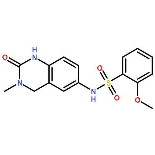 2-METHOXY-N-(3-METHYL-2-OXO-1,4-DIHYDROQUINAZOLIN-6-YL)BENZENESULFONAMIDE