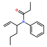 Propanamide, N-(1-ethenylbutyl)-N-phenyl-