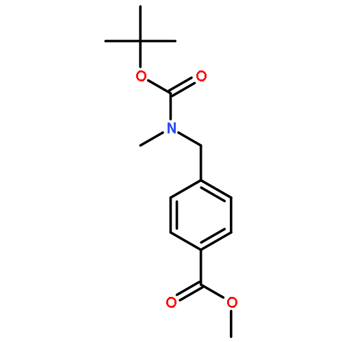 Methyl 4-(((tert-butoxycarbonyl)(methyl)amino)methyl)benzoate