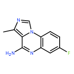 7-fluoro-3-methyl-Imidazo[1,5-a]quinoxalin-4-amine