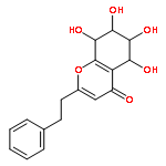 (5S,6S,7S,8R)-2-(2-phenylethyl)-5,6,7,8-tetrahydroxy-5,6,7,8-tetrahydrochromone