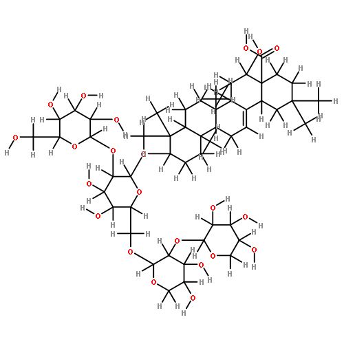 3-O-2)-alpha-L-arabinopyranosyl (1->6)>2)>beta-D-glucopyranosyl echinocystic acid