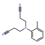 Propanenitrile, 3,3'-[(2-methylphenyl)imino]bis-