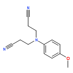 Propanenitrile, 3,3'-[(4-methoxyphenyl)imino]bis-