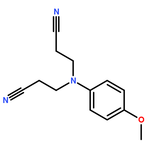 Propanenitrile, 3,3'-[(4-methoxyphenyl)imino]bis-