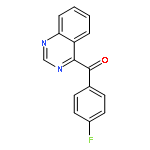 Methanone, (4-fluorophenyl)-4-quinazolinyl-