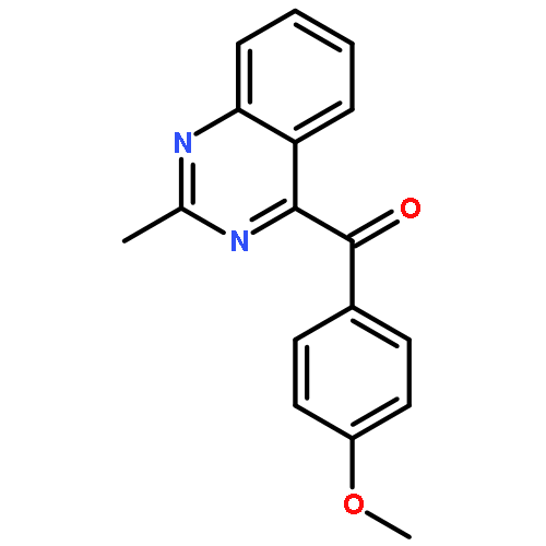 Methanone, (4-methoxyphenyl)(2-methyl-4-quinazolinyl)-