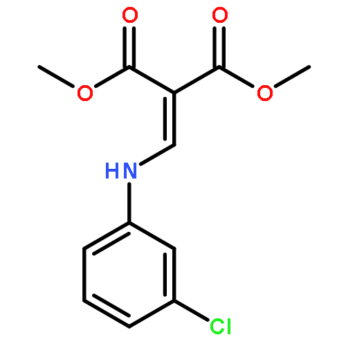 Propanedioic acid, [[(3-chlorophenyl)amino]methylene]-, dimethyl ester