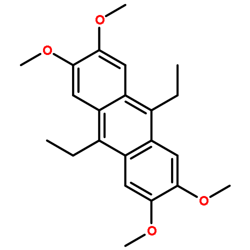 Anthracene, 9,10-diethyl-2,3,6,7-tetramethoxy-