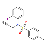 Benzenesulfonamide, N-(2-iodophenyl)-4-methyl-N-2-propynyl-