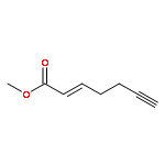 2-Hepten-6-ynoic acid, methyl ester, (E)-