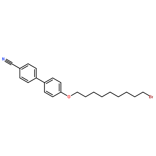 [1,1'-Biphenyl]-4-carbonitrile, 4'-[(9-bromononyl)oxy]-