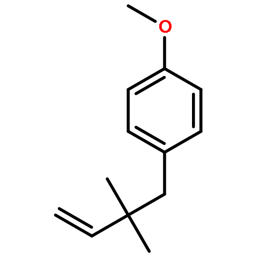 Benzene, 1-(2,2-dimethyl-3-butenyl)-4-methoxy-