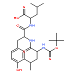 L-Leucine, N-[N-[N-[(1,1-dimethylethoxy)carbonyl]-L-leucyl]-L-tyrosyl]-