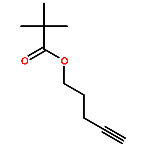 Propanoic acid, 2,2-dimethyl-, 4-pentynyl ester