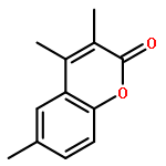 2H-1-Benzopyran-2-one, 3,4,6-trimethyl-