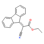 Acetic acid, cyano-9H-fluoren-9-ylidene-, ethyl ester