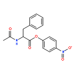 L-Phenylalanine,N-acetyl-, 4-nitrophenyl ester