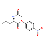 L-Leucine, N-acetyl-, 4-nitrophenyl ester