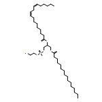 9,12-Octadecadienoicacid (9Z,12Z)-,1-[[[(2-aminoethoxy)hydroxyphosphinyl]oxy]methyl]-2-[(1-oxohexadecyl)oxy]ethylester