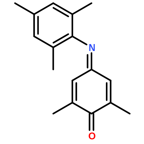 2,5-Cyclohexadien-1-one, 2,6-dimethyl-4-[(2,4,6-trimethylphenyl)imino]-