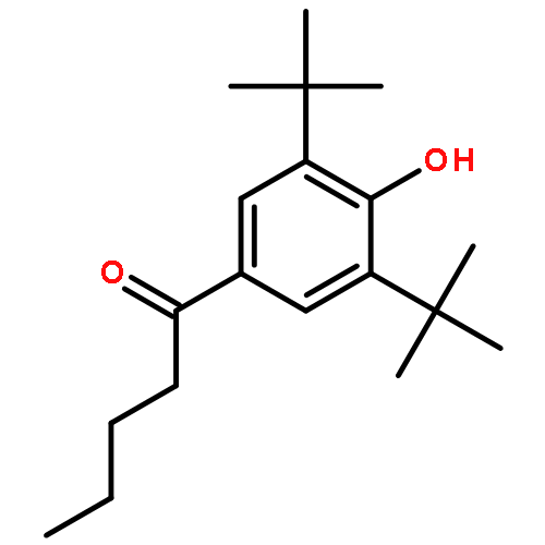 1-Pentanone, 1-[3,5-bis(1,1-dimethylethyl)-4-hydroxyphenyl]-