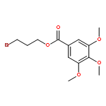 3-bromopropyl 3,4,5-trimethoxybenzoate