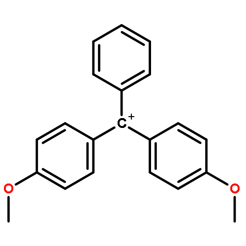 Methylium, bis(4-methoxyphenyl)phenyl-