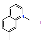 Quinolinium,1,7-dimethyl-, iodide (1:1)