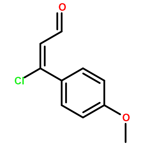 (2Z)-3-chloro-3-(4-methoxyphenyl)prop-2-enal