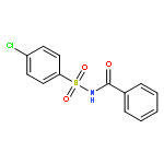 N-[(4-chlorophenyl)sulfonyl]benzamide