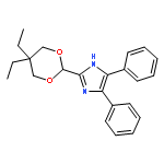 2-(5,5-diethyl-1,3-dioxan-2-yl)-4,5-diphenyl-1h-imidazole