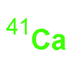 Calcium, isotope ofmass 41