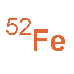 Iron, isotope of mass52