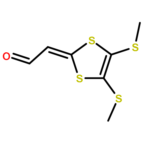 Acetaldehyde, [4,5-bis(methylthio)-1,3-dithiol-2-ylidene]-