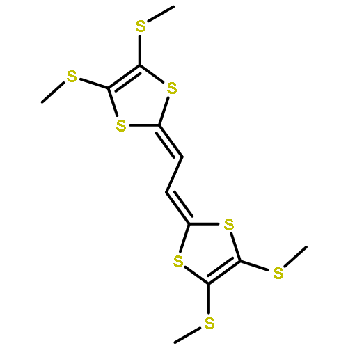 1,3-Dithiole, 2,2'-(1,2-ethanediylidene)bis[4,5-bis(methylthio)-