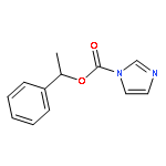 1H-Imidazole-1-carboxylic acid, 1-phenylethyl ester