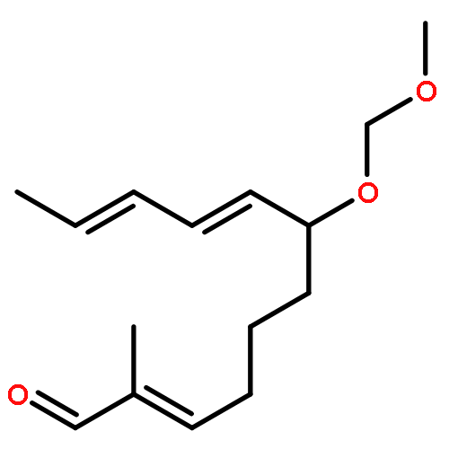 2,8,10-DODECATRIENAL, 7-(METHOXYMETHOXY)-2-METHYL-, (E,E,E)-